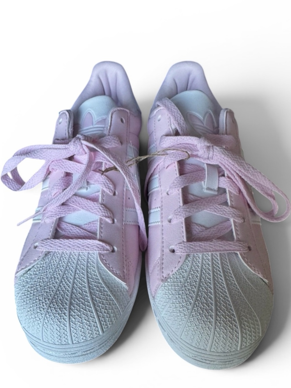 Adidas Superstar J Pink White Sneakers Size 5.5Y / Women’s 7 NWT w/ Box IG0252